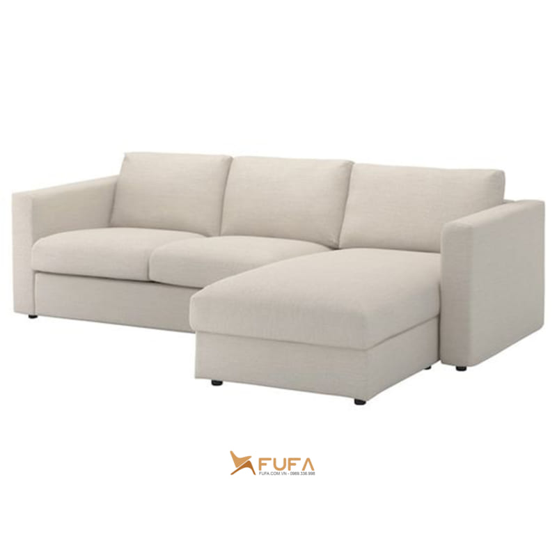 Sofa nỉ hiện đại phòng khách đẹp